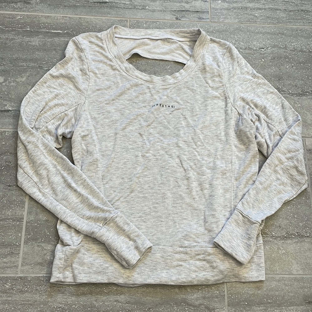 Good hYOUman [BREATHE] Gray Super Soft Sweatshirt, Small
